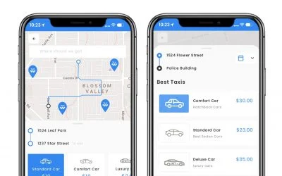 Featured Image Taxi Booking App